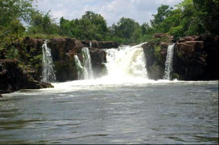 Cachoeiras no rio Graja