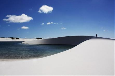 Duna no parque nacional dos lenc