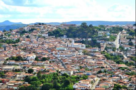 Vista panoramica de Diamantina - Foto: Leandro Neumann Ciuffo (Licen