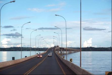 Ponte Ayrton Senna sobre o Rio Paran