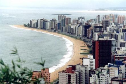 Praia da Costa, vista a partir do Morro do Moreno - Foto: Alexson Scheppapeisino (Licen