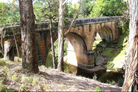 Ponte sobre o Rio dos Papagaios (constru