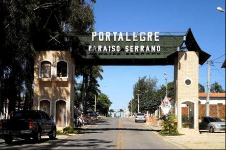 Portico de entrada de Portalegre - Foto: Marcos Elias de Oliveira Junio (Licen