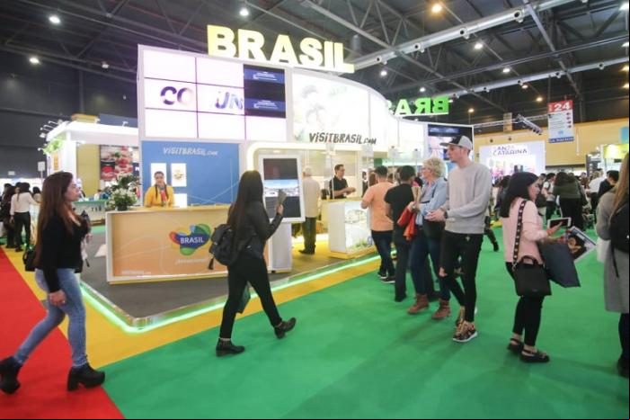 Estande do Brasil na 23