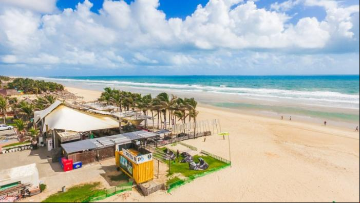 Praia do Futuro, em Fortaleza. Destino foi um dos mais vendidos no m